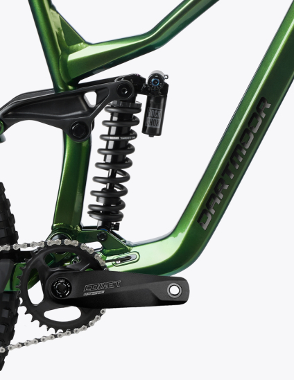 Bicicleta de descenso Dartmoor Thunderbird Super FR GX con amortiguador Rock Shox Vivid Coil Select+, RCT