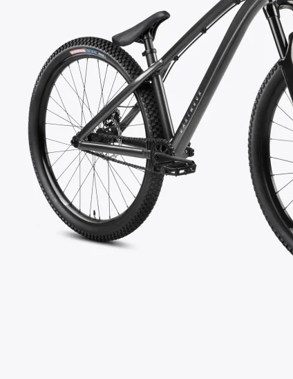 Vélo Dartmoor Gamer Intro 26" de couleur grise en single speed