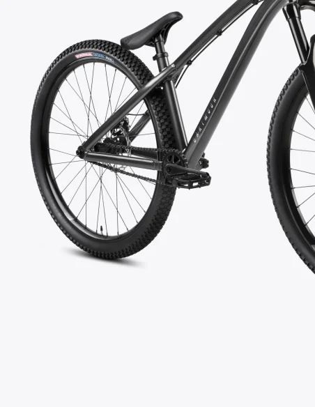 Vélo Dartmoor Gamer Intro 26" de couleur grise en single speed