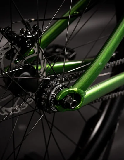 Bicicleta Dartmoor Gamer Intro 26" de color verde con single speed