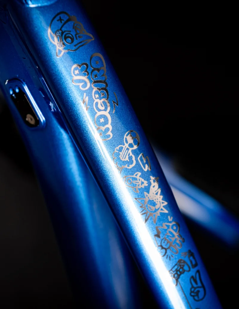 Vélo Dartmoor Rocbird Junior 26/24 de couleur bleue 2