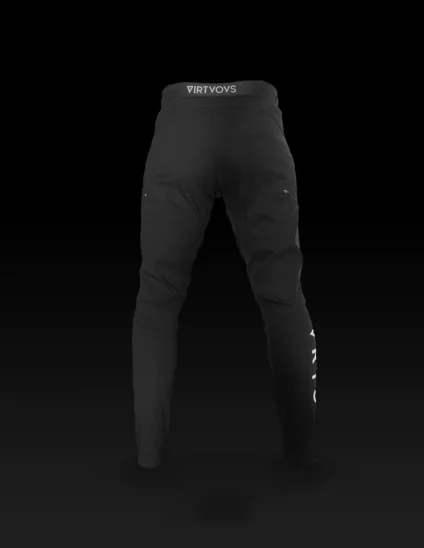 pantalones de downhill baratos en color negro