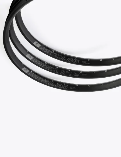 Llantas Dartmoor Patrol V2 en color negro 32 agujeros en 26, 27,5 y 29 pulgadas