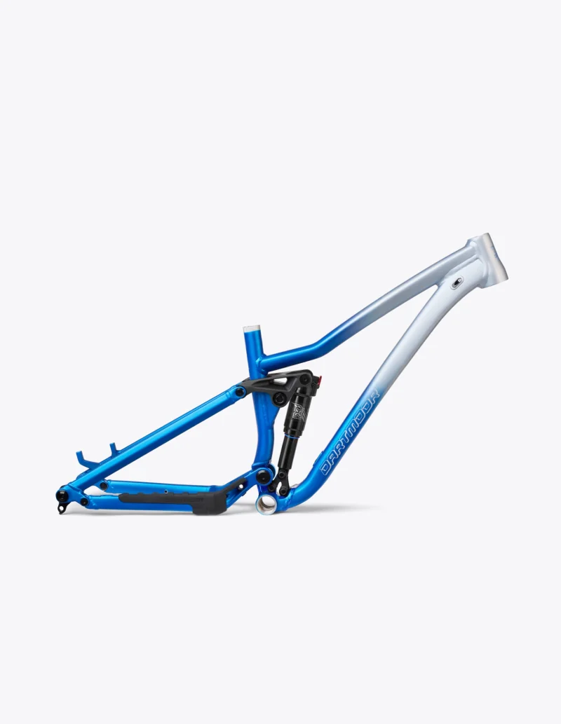 Cuadro Dartmoor Rocbird Junior M 27.5"/26" en color azul/plata y negro/amarillo 2