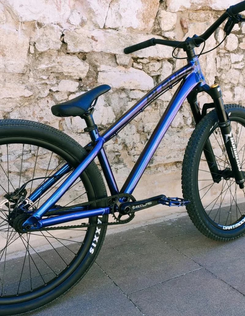 Bici de Dirt Jump de oferta color azul 2