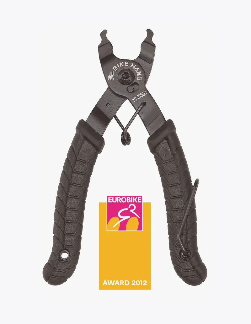 Alicates para Eslabón Rápido Bike Hand YC-335CO 2 en 1 abre y cierra el eslabón de la cadena de la bici