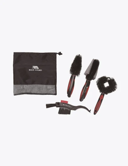 Kit de brosses de nettoyage pour vélo Bike Hand YC-798