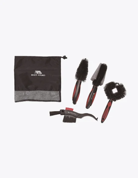 Kit de brosses de nettoyage pour vélo Bike Hand YC-798