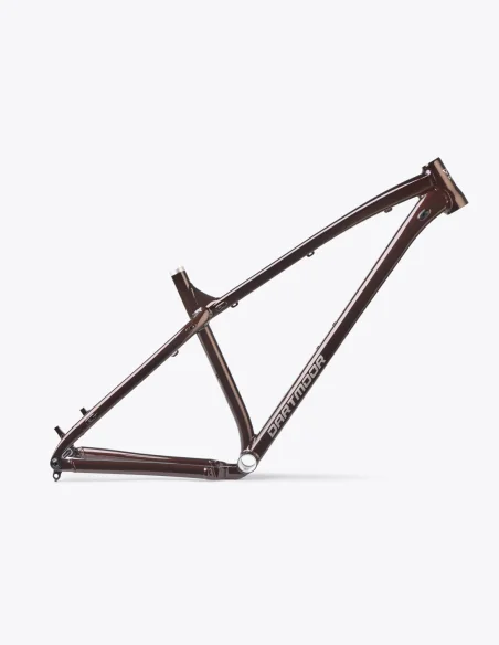 vista lateral Cuadro Dartmoor Primal 29 V2 color marrón choco