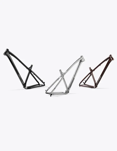 Cuadro Dartmoor Primal 29 V2 en color negro, plata y marrón