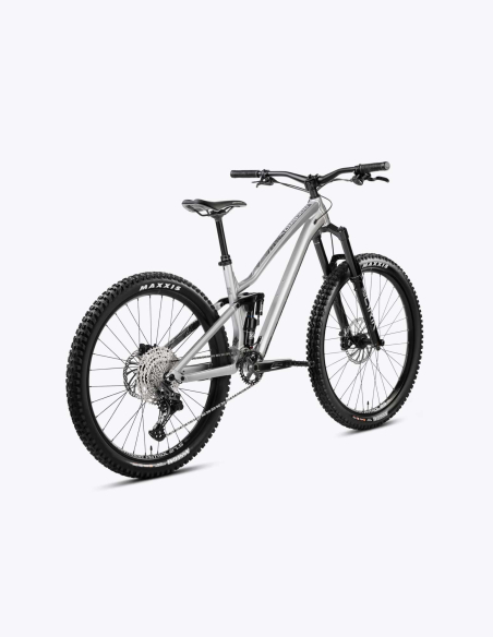 Vélo Dartmoor Rocbird Enduro EVO argent métallisé brillant
