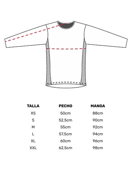 Taille du maillot de descente VTT
