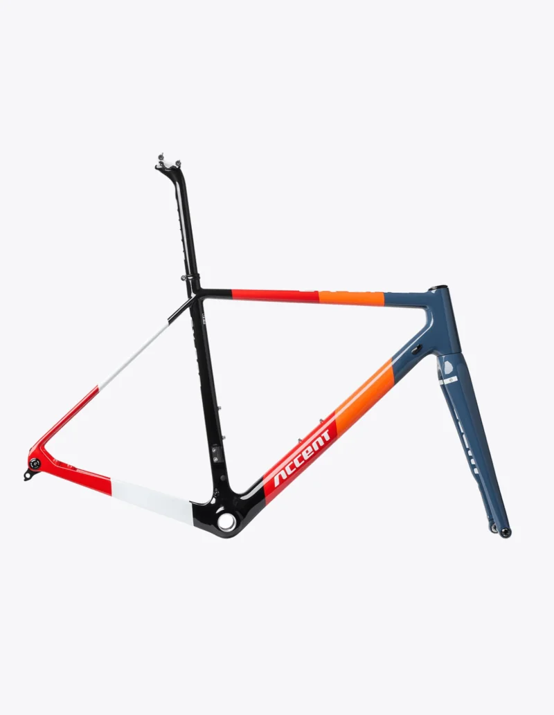 Cuadro de ciclocrós Accent CX-One Obsidian Flame visión frontal 2