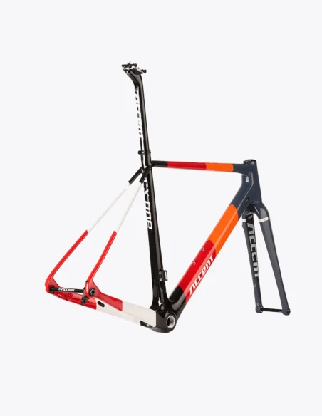 Cuadro de ciclocrós Accent CX-One Obsidian Flame visión lateral
