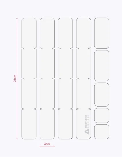 Kit protection pour cadre carbone transparent mat