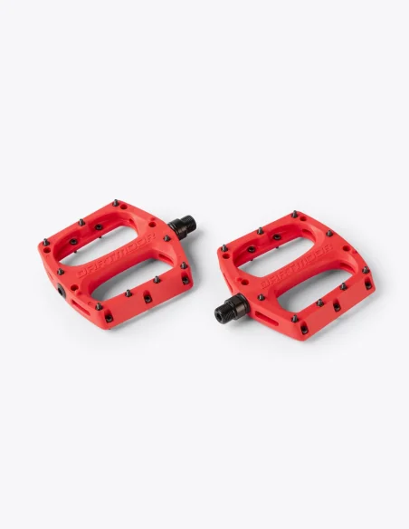 Pédales Dartmoor Drift rouge