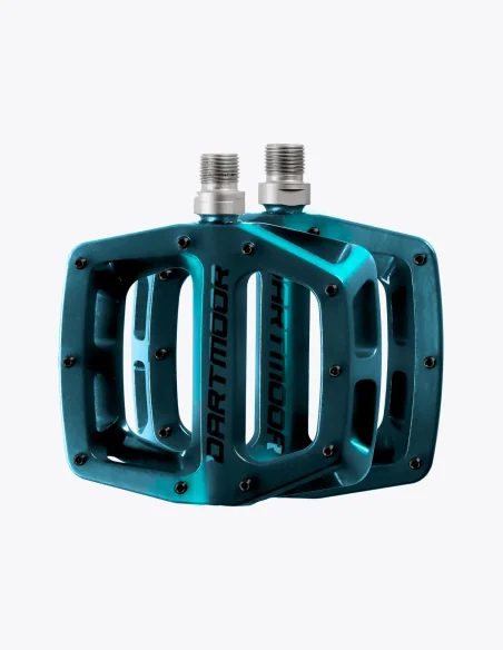 Pedales de plataforma Dartmoor Vibe Pro en color verde para Enduro y Descenso