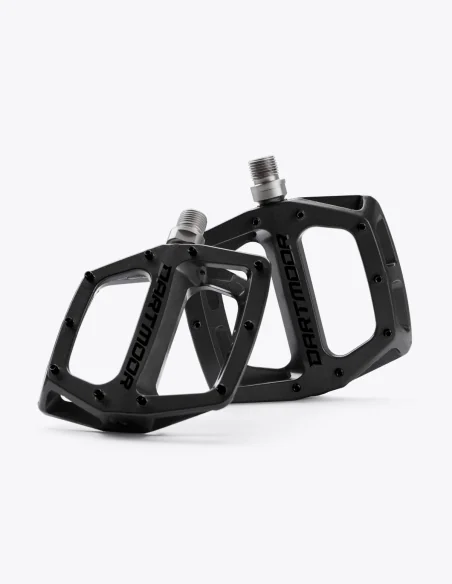 Pedales de plataforma Dartmoor Vibe Pro en color negro para Enduro y Descenso