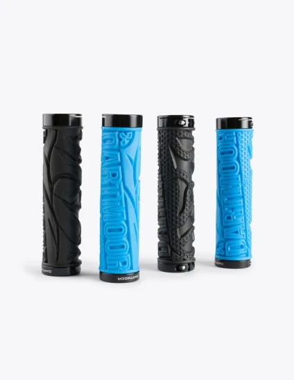 Poignées Dartmoor Roots noire et bleu