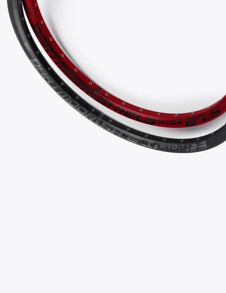 Jante Dartmoor Shield Wide rouge et noir