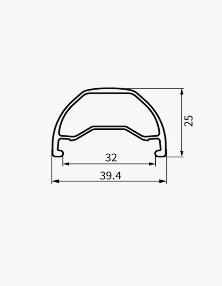 Jante Dartmoor Shield Wide 35mm