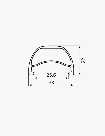 Jante Dartmoor Shield 25 largeur intérieure