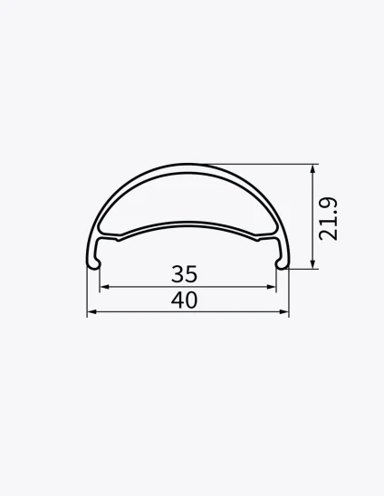 Llanta con ancho interior de 35mm | Dartmoor Cruiser