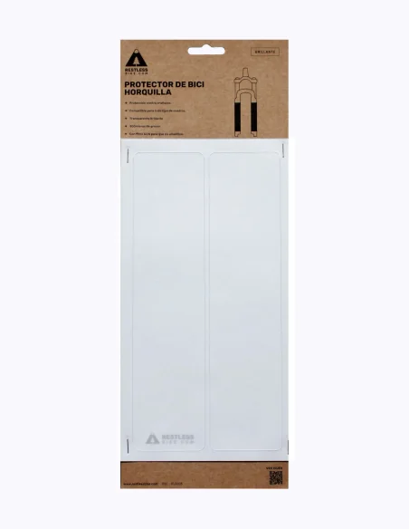 protection de fourche vtt transparent brillant