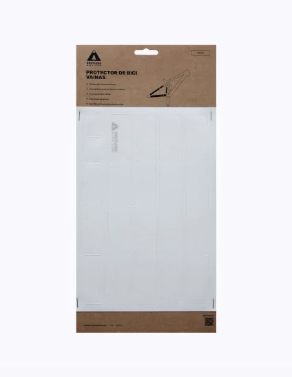 protege cadre vtt chaine transparent mat