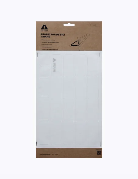 protege cadre vtt chaine transparent mat