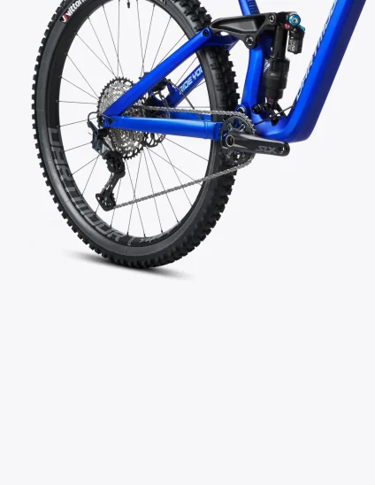 bicicleta Dartmoor Thunderbird CF Pro con monoplato y 12 velocidades