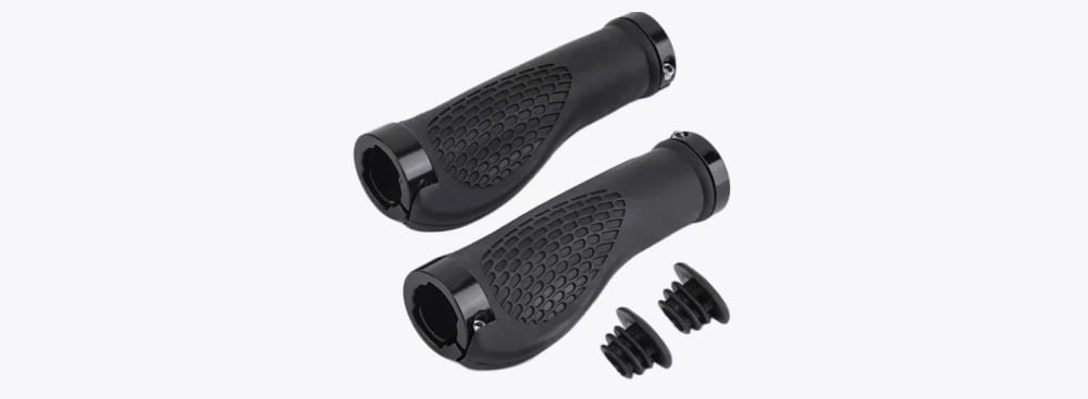 Poignées Vélo Longnecks Phosphorescentes 147mm - VTT, BMX, Fixie, Chopper