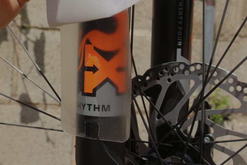 Vinilo protector de cuadro para bicicletas mtb